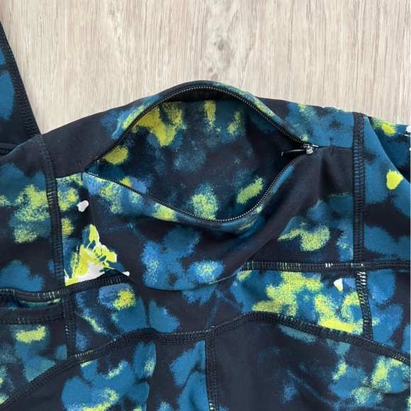 Sweaty Betty Power 7/8 Leggings With Multi Bold Splatter Firework Print - Picture 7 of 11